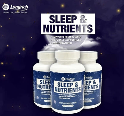 LONGRICH SLEEP & NUTRIENTS DIETARY SUPPLEMENT 60 CAPSULES