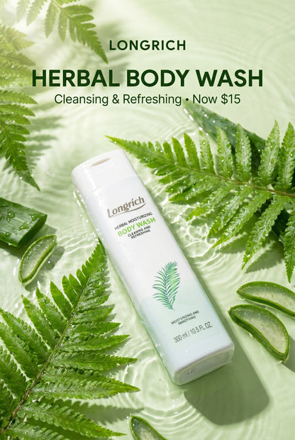Gel douche aux herbes Longrich (300 ml)