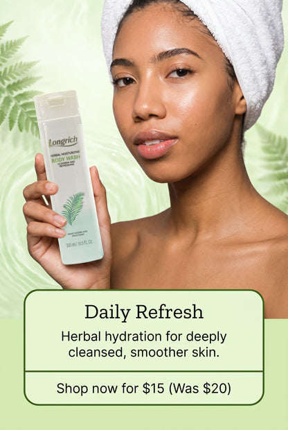 Gel douche aux herbes Longrich (300 ml)