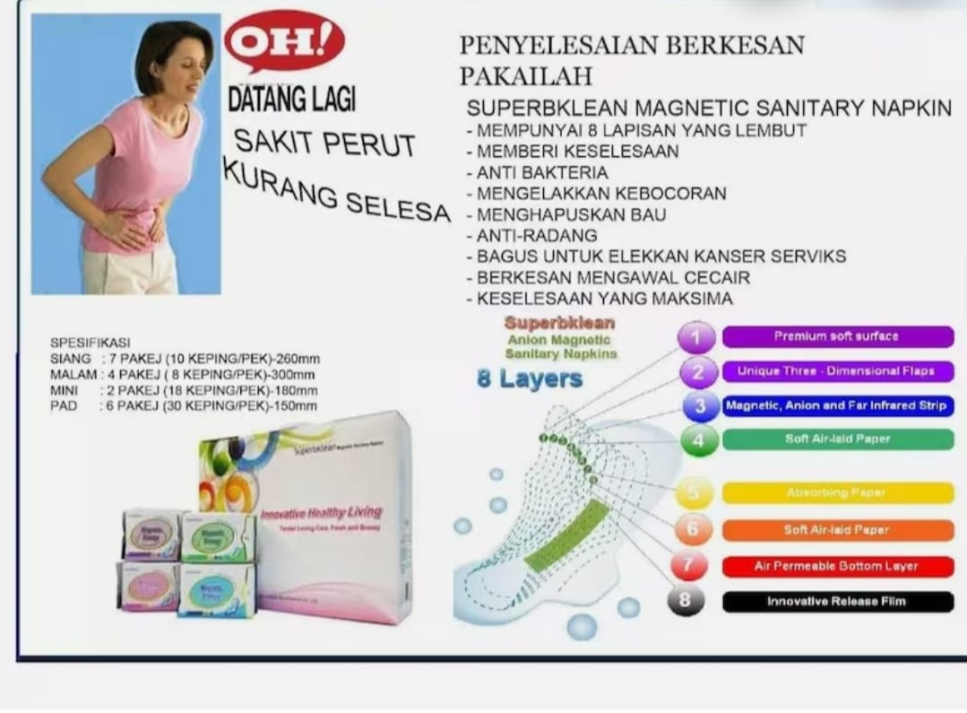 Longrich Sanitary Napkin Combo-Box