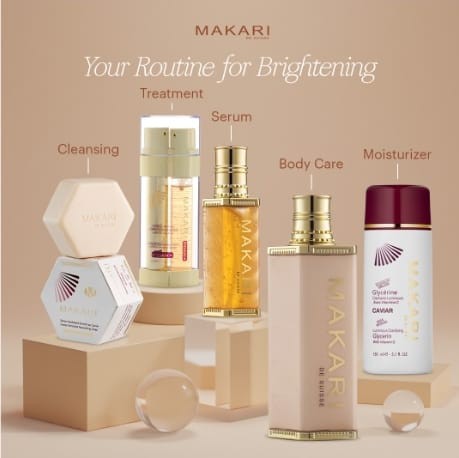 Makari Classic Premium+Beauty SkinBrightening Milk4.75 fl.oz–Lightening Gift Set