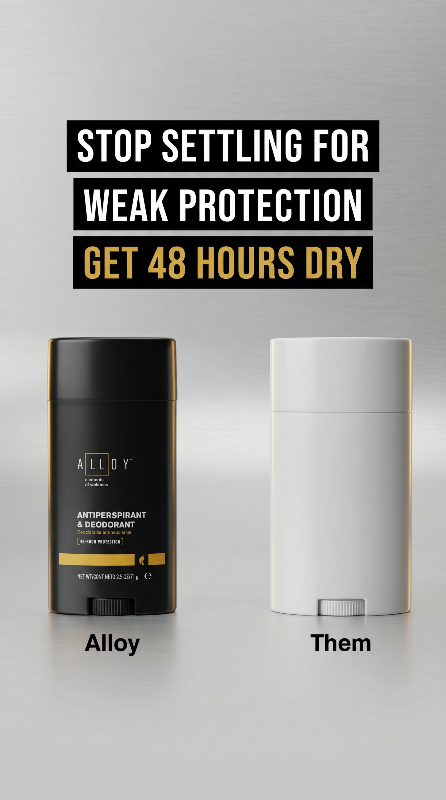 Alloy Antiperspirant & Deodorant