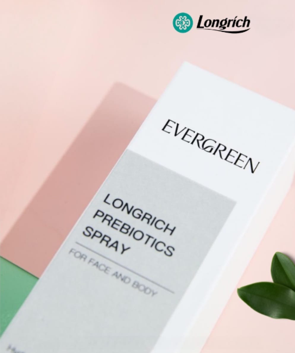 Longrich Evergreen Prebiotics Spray 120ml/ Spray On Face And Body