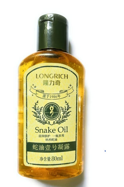 Longrich Snake Oil - For Arthritis, Stretch Marks & Acne Removal 100% Pure 80ML