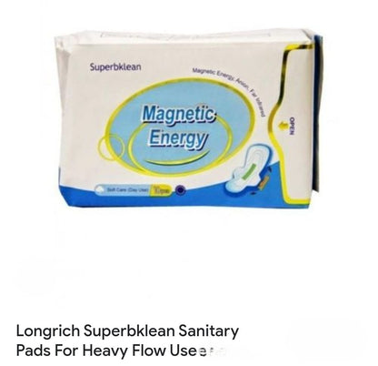 Superbklean Sanitary Napkins. Regular (Day) Flow