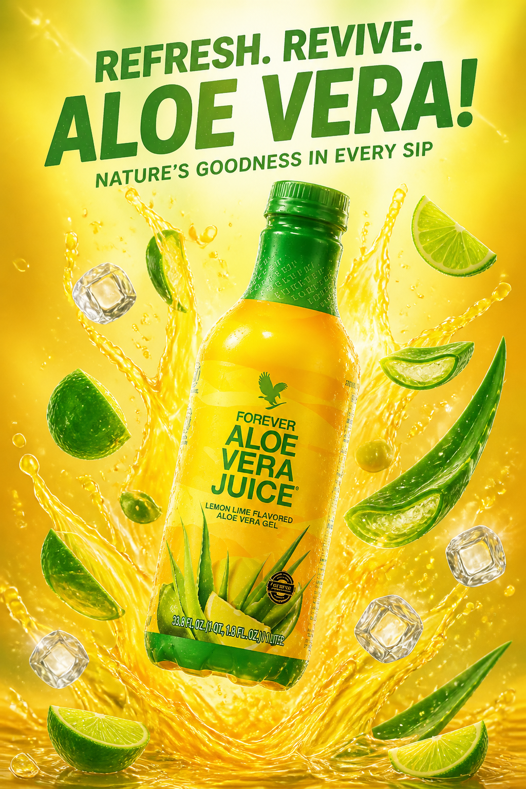 Forever Aloe Vera Juice®33.8 FL. OZ. 1 Liter