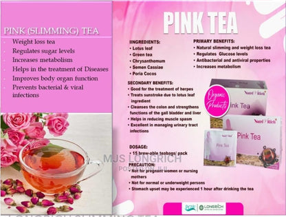 Thé rose Longrich BaoHeTang / Thé minceur / Nutri Rich