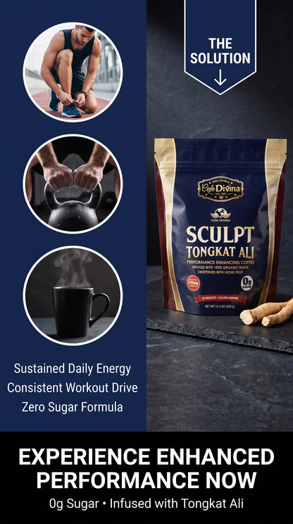 Vida Divina Café 1 sachet Sculpt Tongakt Ali CAFFE