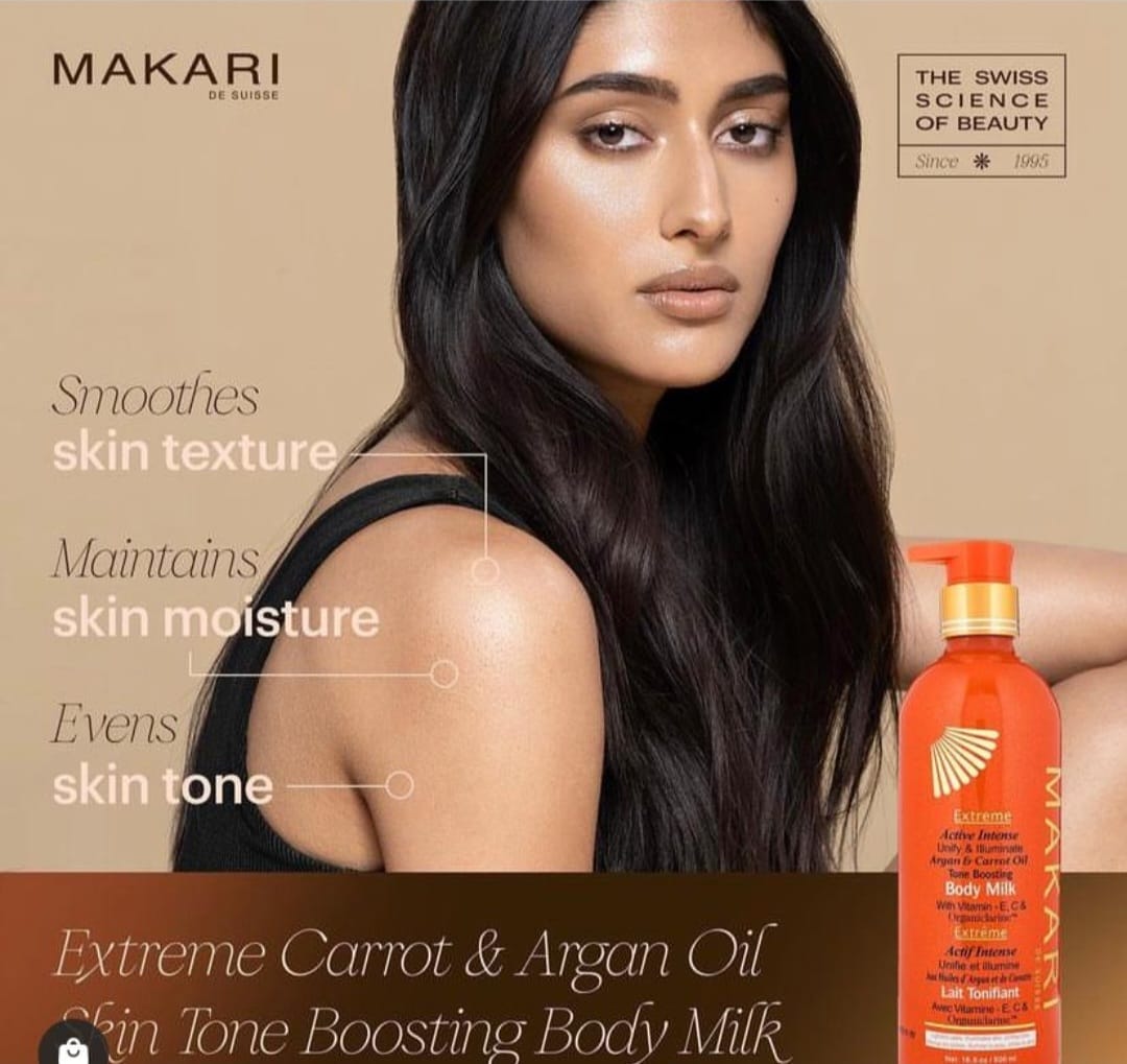 Makari Extreme Argan & Carrot Oil Tone Boosting Body Lotion