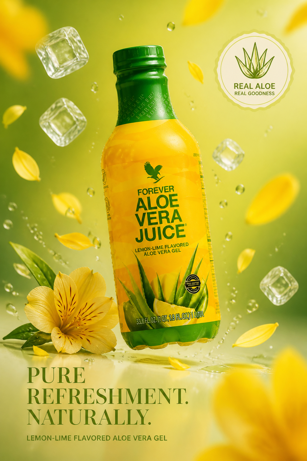 Forever Aloe Vera Juice®33.8 FL. OZ. 1 Liter