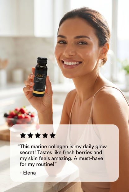 Vida Divina Regenerative Skin Science Marine Collagen – 10 Bottle Pack (Red Fruit Flavor)
