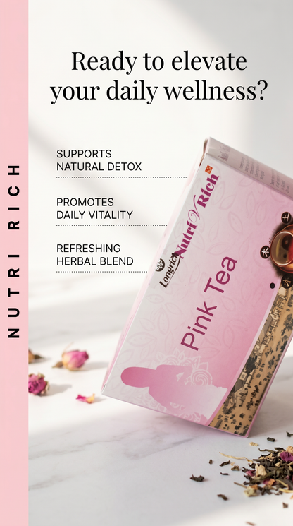 Longrich BaoHeTang Pink Tea /Slimming Tea / Nutri Rich