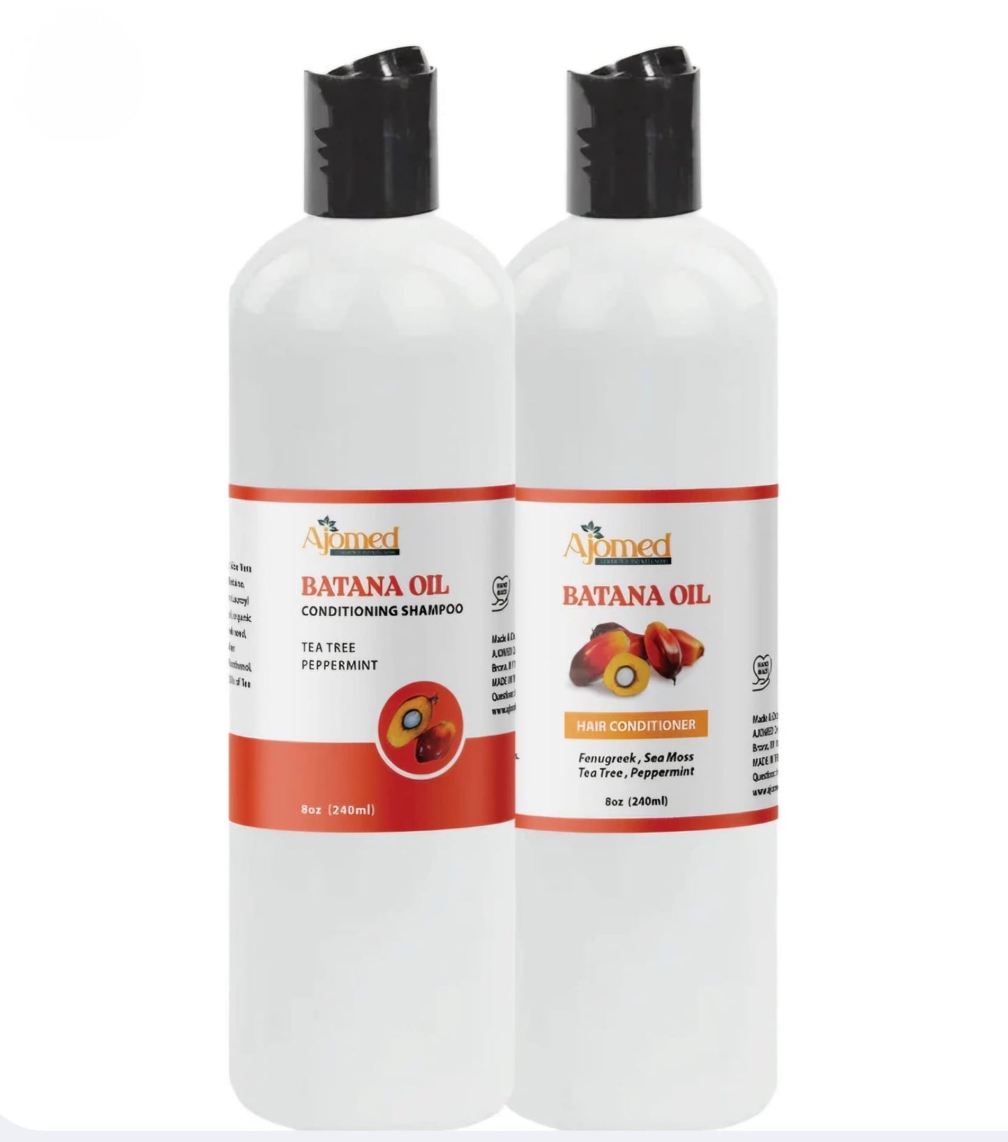 Batana oil Shampoo and Conditioner Set- made with fenugreek seed for hair growth