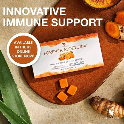 Forever AloeTurm™ - Innovative Immune Support with Zinc & Turmeric Blend