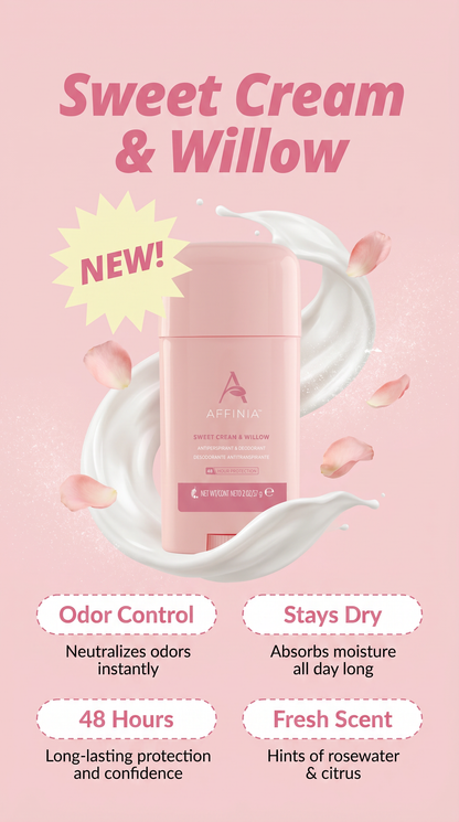 Affinia Sweet Cream and Willow Antiperspirant & Deodorant