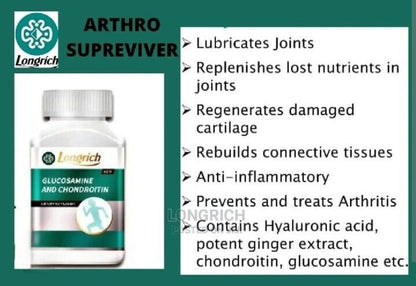 Longrich Glucosamine & Chondroitin ( previously called  Arthro SupReviver)