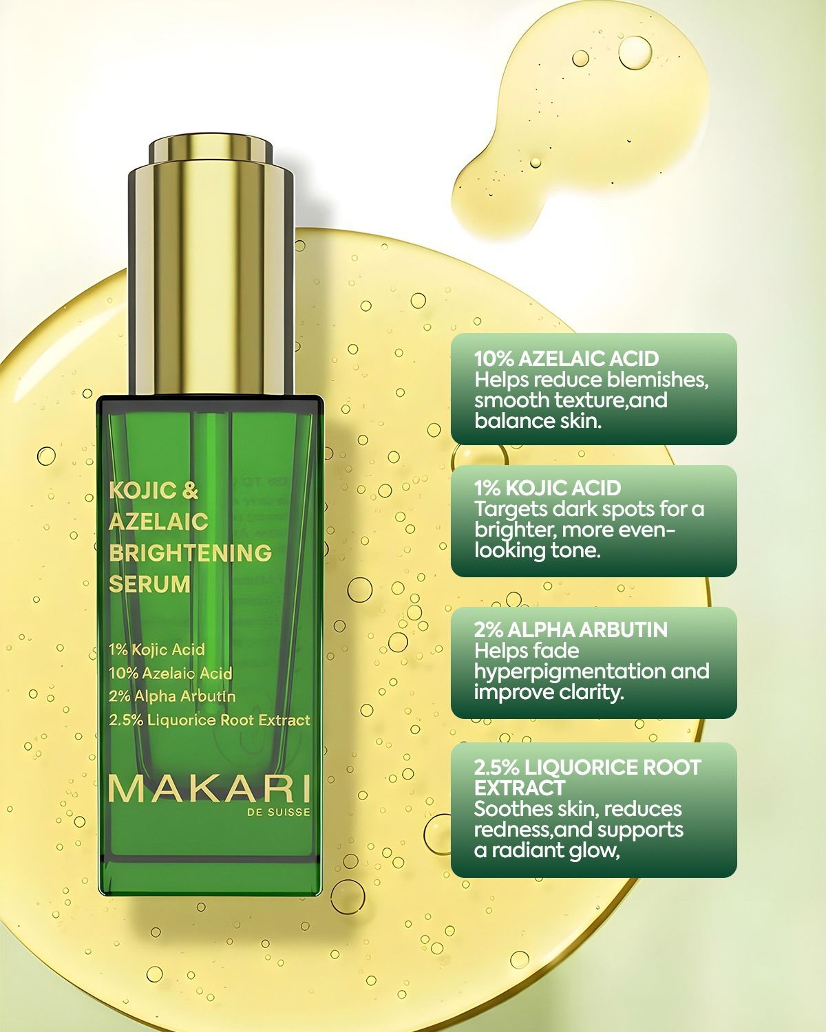 KOJIC & AZELAIC BRIGHTENING SERUM
