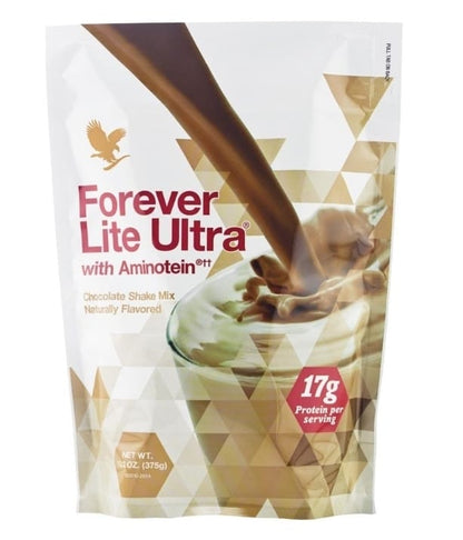 Forever Living - Lite Ultra Chocolate Protein Shake Mix with Aminotein, Low...