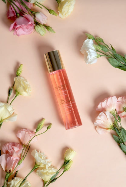 Coffret cadeau tonique à l'acide glycolique et à l'eau de riz Makari avec gommage exfoliant Pure Radiance