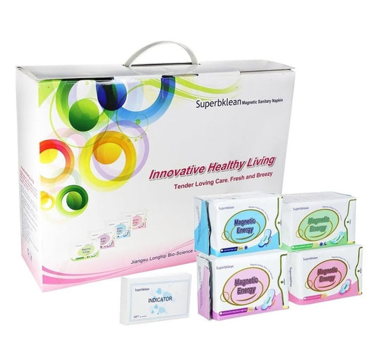 Caja combinada de compresas higiénicas Longrich