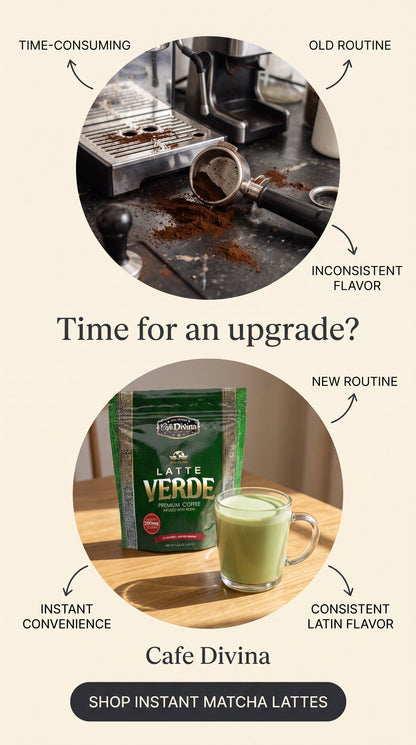 Coffee  Green Macha  Latte     -  sabor latino