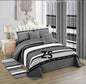 LILIANNA Collection King Size 100% Cotton Bed Sheets 12 Pieces Set