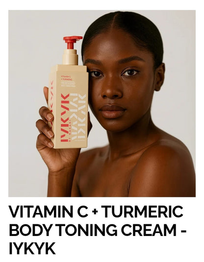 VITAMIN C + TURMERIC BODY TONING CREAM - IYKYK
