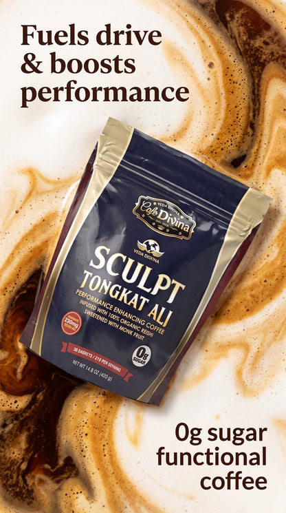 Vida Divina Café 1 sachet Sculpt Tongakt Ali CAFFE