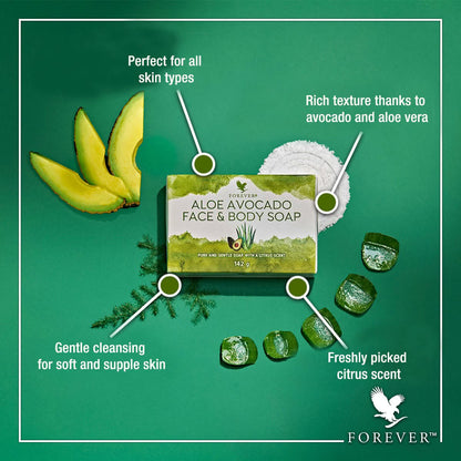 Avocado Face & Body Soap