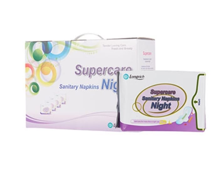 Serviette hygiénique SuperbKlean – Utilisation nocturne