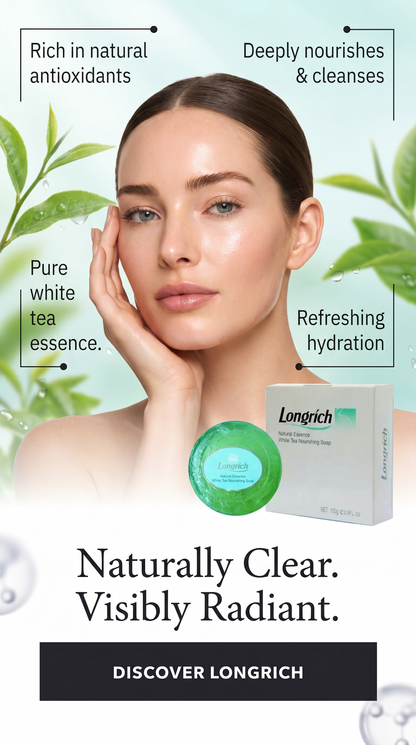 Savon nourrissant au thé blanc Longrich (essence naturelle) par Longrich