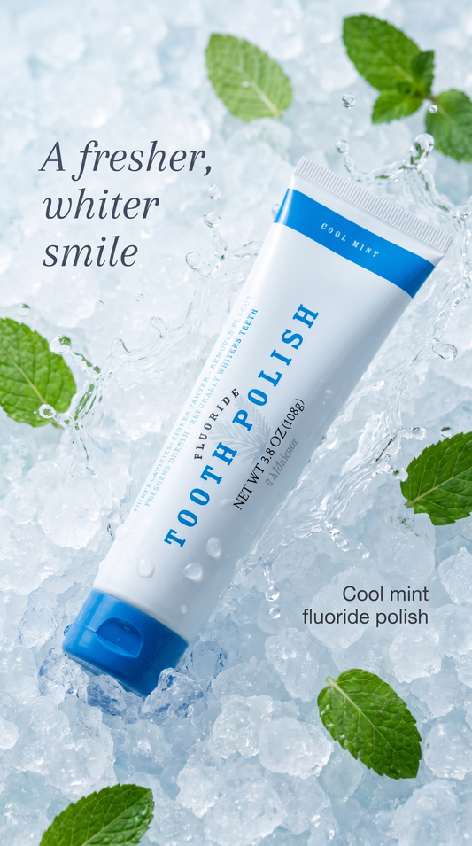 Classic Tooth Polish: Cool Mint with Fluoride