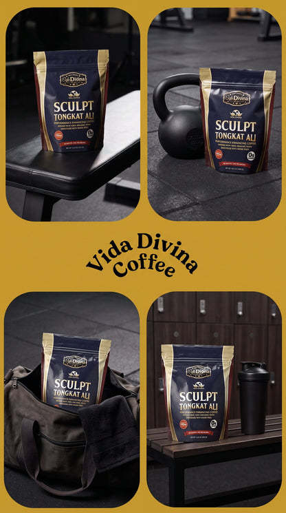 Vida Divina Café 1 sachet Sculpt Tongakt Ali CAFFE
