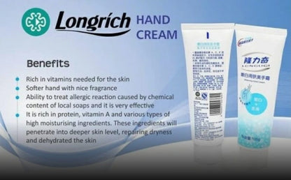 Longrich Brightening And Softening Hand Cream / Longrich Hand Lotion 100g