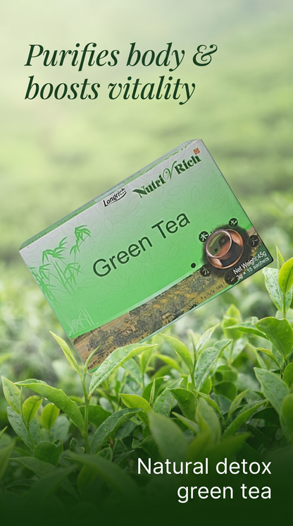 Longrich Green Tea / Longrich NutriVRich Xinchang Tea/ Detox Tea / Longrich Tea