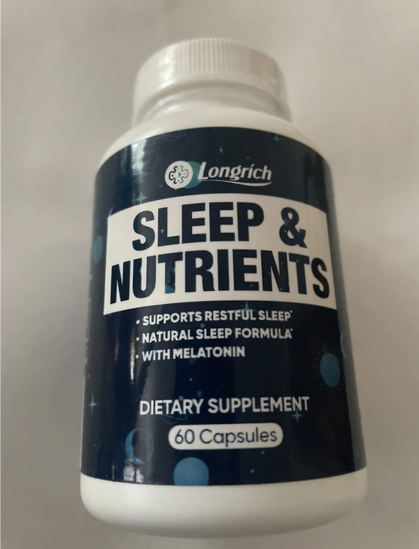 LONGRICH SLEEP & NUTRIENTS DIETARY SUPPLEMENT 60 CAPSULES