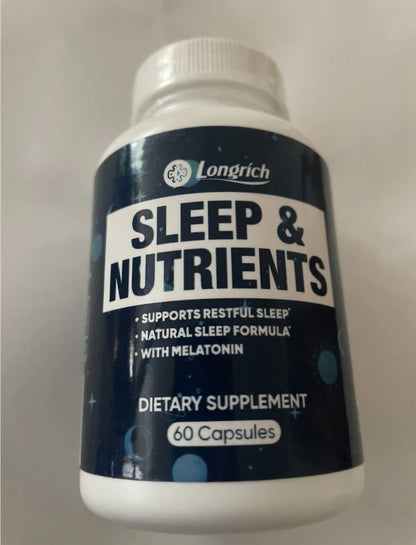 LONGRICH SLEEP & NUTRIENTS DIETARY SUPPLEMENT 60 CAPSULES