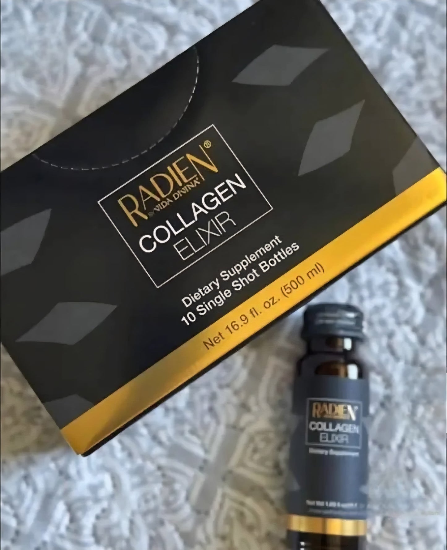 Vida Divina Regenerative Skin Science Marine Collagen – 10 Bottle Pack (Red Fruit Flavor)