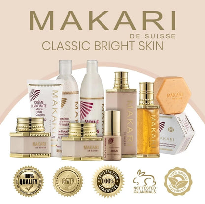 Makari Caviar 3-pcs Set Natural Caviar Skincare for Anti-Aging and Brightening