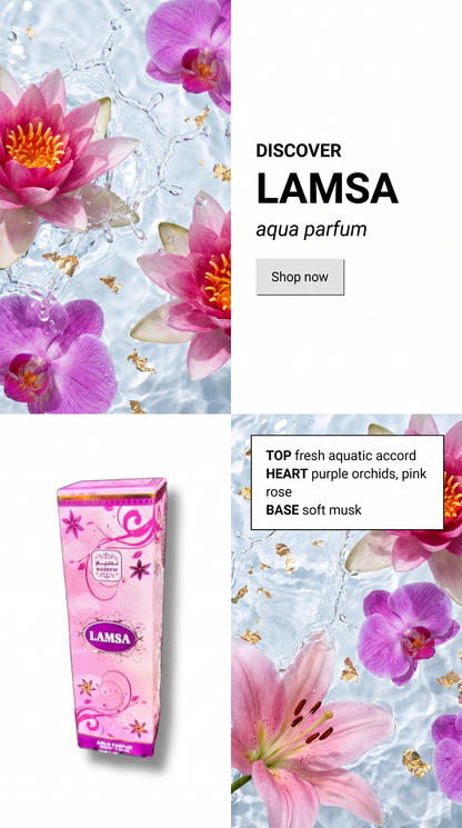 LAMSA AQUA PARFUM 100mle 3.3Fl.oz