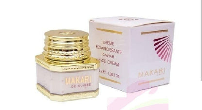 Crème hydratante pour le visage au caviar Makari