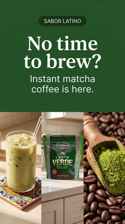 Coffee  Green Macha  Latte     -  sabor latino