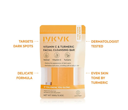 VITAMIN C & TURMERIC FACIAL CLEANSING BAR - IYKYK