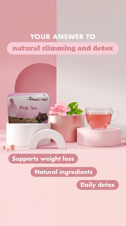 Longrich BaoHeTang Pink Tea /Slimming Tea / Nutri Rich