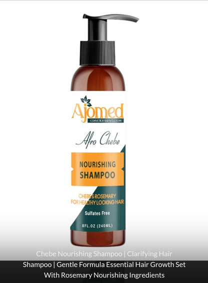 Shampoing nourrissant au romarin Chebe pour la pousse des cheveux - Shampoing pour cheveux courts ou longs, Shampoing pour hommes. Shampoing artisanal