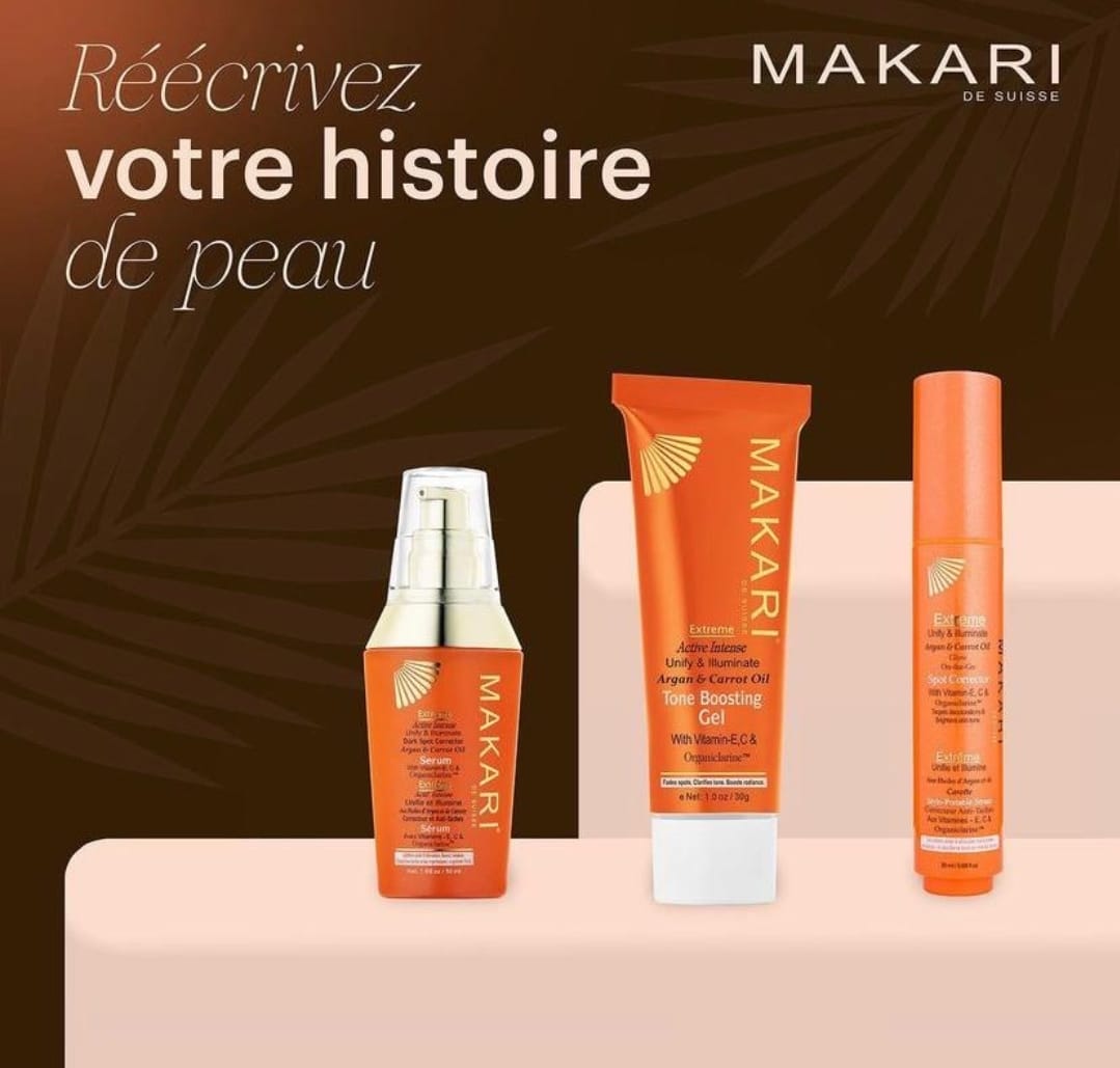 Coffret cadeau Makari Extreme Carotte &amp; Huile d'Argan Tonifiant pour la Peau 